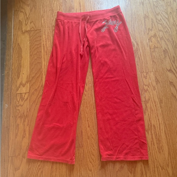 Juicy Couture Red Bottoms Size Large - Picture 6 of 15